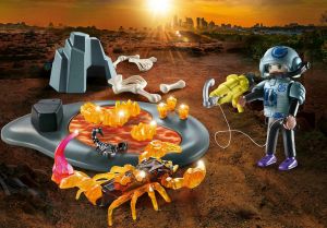 PLAYMOBIL DINO RISE ΠΟΛΕΜΩΝΤΑΣ ΤΟΝ ΣΚΟΡΠΙΟ ΤΗΣ ΦΩΤΙΑΣ ΓΙΑ 5-10 ΕΤΩΝ