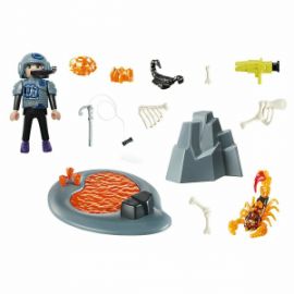 PLAYMOBIL DINO RISE ΠΟΛΕΜΩΝΤΑΣ ΤΟΝ ΣΚΟΡΠΙΟ ΤΗΣ ΦΩΤΙΑΣ ΓΙΑ 5-10 ΕΤΩΝ
