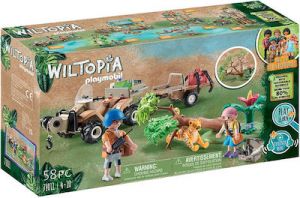 PLAYMOBIL WILTOPIA ΦΡΟΝΤΙΣΤΕΣ ΖΩΩΝ ΜΕ ΕΞΕΡΕΥΝΗΤΙΚΟ ΟΧΗΜΑ 