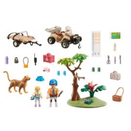 PLAYMOBIL WILTOPIA ΦΡΟΝΤΙΣΤΕΣ ΖΩΩΝ ΜΕ ΕΞΕΡΕΥΝΗΤΙΚΟ ΟΧΗΜΑ 