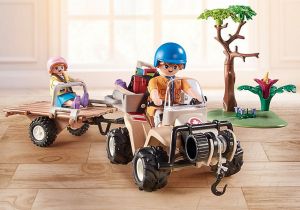 PLAYMOBIL WILTOPIA ΦΡΟΝΤΙΣΤΕΣ ΖΩΩΝ ΜΕ ΕΞΕΡΕΥΝΗΤΙΚΟ ΟΧΗΜΑ 
