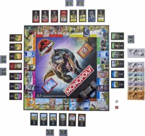 HASBRO ΕΠΙΤΡΑΠΕΖΙΟ ΠΑΙΧΝΙΔΙ MONOPOLY: JURASSIC PARK 
