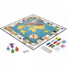 HASBRO MONOPOLY ΕΠΙΤΡΑΠΕΖΙΟ ΠΑΙΧΝΙΔΙ TRAVEL WORLD TOUR 