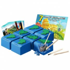 ΑΝΑΣΚΑΦΗ ΣΕΤ 7 ΘΑΥΜΑΣΤΑ ΜΝΗΜΕΙΑ ΤΟΥ ΚΟΣΜΟΥ LUNA TOYS 30,5X8X25,4 ΕΚ.