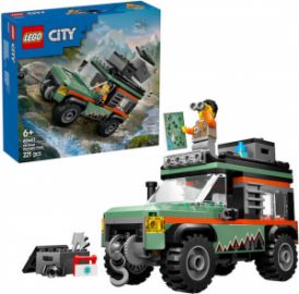 LEGO CITY OFF-ROAD 4X4 MOUNTAIN TRUCK ΓΙΑ 6+ ΕΤΩΝ 221ΤΜΧ 60447 