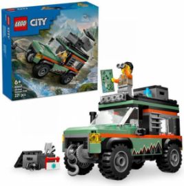 LEGO CITY OFF-ROAD 4X4 MOUNTAIN TRUCK ΓΙΑ 6+ ΕΤΩΝ 221ΤΜΧ 60447 
