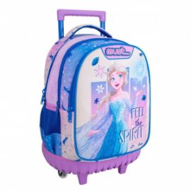 ΣΧΟΛΙΚΗ ΤΣΑΝΤΑ ΤΡΟΛΕΙ ΔΗΜΟΤΙΚΟΥ DISNEY FROZEN FEEL THE SPIRIT MUST 3 ΘΗΚΕΣ