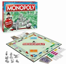 HASBRO ΕΠΙΤΡΑΠΕΖΙΟ ΠΑΙΧΝΙΔΙ MONOPOLY ΜΕ ΝΕΑ ΠΙΟΝΙΑ ΓΙΑ 2-6 ΠΑΙΚΤΕΣ 8+ ΕΤΩΝ