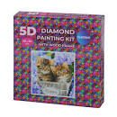 5D CENTRUM DIAMOND PAINTING KIT 20Χ20CM ΓΑΤΑΚΙΑ
