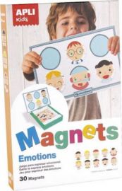 APLI KIDS ΜΑΓΝΗΤΙΚΟ ΠΑΙΧΝΙΔΙ ΚΑΤΑΣΚΕΥΩΝ EMOTIONS MAGNETS ΓΙΑ ΠΑΙΔΙΑ 3+ ΕΤΩΝ
