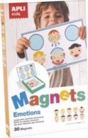APLI KIDS ΜΑΓΝΗΤΙΚΟ ΠΑΙΧΝΙΔΙ ΚΑΤΑΣΚΕΥΩΝ EMOTIONS MAGNETS ΓΙΑ ΠΑΙΔΙΑ 3+ ΕΤΩΝ