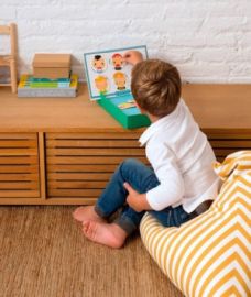 APLI KIDS ΜΑΓΝΗΤΙΚΟ ΠΑΙΧΝΙΔΙ ΚΑΤΑΣΚΕΥΩΝ EMOTIONS MAGNETS ΓΙΑ ΠΑΙΔΙΑ 3+ ΕΤΩΝ