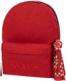 POLO ORIGINAL DOUBLE SCARF ΣΧΟΛΙΚΗ ΤΣΑΝΤΑ ΠΛΑΤΗΣ ΓΥΜΝΑΣΙΟΥ - ΛΥΚΕΙΟΥ 901235-3101