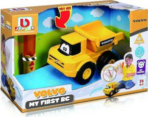 BBURAGO BB JUNIOR MY FIRST RC VOLVO DUMP TRUCK ΤΗΛΕΚΑΤΕΥΘΥΝΟΜΕΝΟ ΦΟΡΤΗΓΟ 16-92005