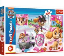 ΠΑΙΔΙΚΟ PUZZLE PAW PATROL GIRL SKYE IN ACTION 100PCS ΓΙΑ 5+ ΕΤΩΝ TREFL