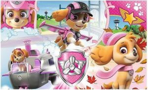 ΠΑΙΔΙΚΟ PUZZLE PAW PATROL GIRL SKYE IN ACTION 100PCS ΓΙΑ 5+ ΕΤΩΝ TREFL