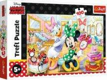 ΠΑΙΔΙΚΟ PUZZLE MINNIE IN BEAUTY PARLOUS 100PCS ΓΙΑ 5+ ΕΤΩΝ TREFL