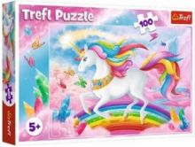 ΠΑΙΔΙΚΟ PUZZLE INTO THE CRYSTAL WORLD OF UNICORNS 100PCS ΓΙΑ 5+ ΕΤΩΝ TREFL