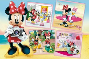 ΠΑΙΔΙΚΟ PUZZLE LOVELY MINNIE 60PCS ΓΙΑ 4+ ΕΤΩΝ TREFL