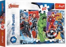 ΠΑΙΔΙΚΟ PUZZLE AVENGERS 60PCS ΓΙΑ 4+ ΕΤΩΝ TREFL