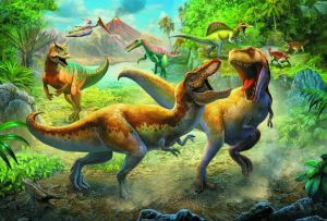 ΠΑΙΔΙΚΟ PUZZLE FIGHTING TYRONASAURS 160PCS TREFL