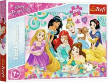 ΠΑΙΔΙΚΟ PUZZLE HAPPY WORLD OF PRINCESSES 200PCS ΓΙΑ 7+ ΕΤΩΝ TREFL