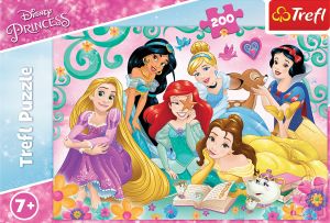 ΠΑΙΔΙΚΟ PUZZLE HAPPY WORLD OF PRINCESSES 200PCS ΓΙΑ 7+ ΕΤΩΝ TREFL
