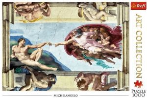 PUZZLE ART COLLECTION ΔΗΜΙΟΥΡΓΙΑ ΤΟΥ ΑΔΑΜ 2D 1000 ΚΟΜΜΑΤΙΑ