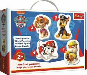 ΠΑΙΔΙΚΟ PUZZLE ΣΦΗΝΩΜΑΤΑ SKYE, MARSHALL, CHASE I RUBBLE 18PCS ΓΙΑ 2+ ΕΤΩΝ TREFL