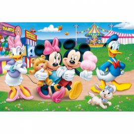 ΠΑΙΔΙΚΟ PUZZLE MICKEY AT THE FAIRGROUND 24PCS ΓΙΑ 3+ ΕΤΩΝ TREFL