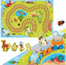 LISCIANI GIOCHI ΕΚΠΑΙΔΕΥΤΙΚΟ ΠΑΙΧΝΙΔΙ ΤΟ ΠΡΩΤΟ ΜΟΥ ΤΡΕΝΑΚΙ ΓΙΑ 2+ ΕΤΩΝ