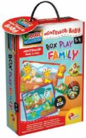 LISCIANI GIOCHI ΕΚΠΑΙΔΕΥΤΙΚΟ ΠΑΙΧΝΙΔΙ MONTESSORI BABY BOX ΟΙΚΟΓΕΝΕΙΑ ΖΩΩΝ ΓΙΑ 1-4 ΕΤΩΝ