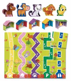 LISCIANI GIOCHI ΕΚΠΑΙΔΕΥΤΙΚΟ ΠΑΙΧΝΙΔΙ MONTESSORI BABY FARM ΑΠΟ ΞΥΛΟ ΓΙΑ 1-4 ΕΤΩΝ