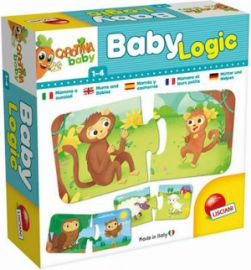 ΠΑΙΔΙΚΟ PUZZLE CAROTINA BABY LOGIC MUM PUPPY 24PCS LISCIANI GIOCHI