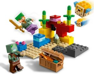 LEGO MINECRAFT: THE CORAL REEF  21164