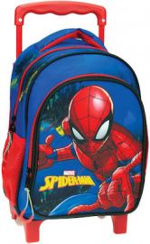 GIM SPIDERMAN BLUE NET ΣΧΟΛΙΚΗ ΤΣΑΝΤΑ ΤΡΟΛΕΙ ΝΗΠΙΑΓΩΓΕΙΟΥ 