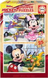 ΞΥΛΙΝΟ ΠΑΙΔΙΚΟ PUZZLE MICKEY & FRIENDS 50PCS EDUCA