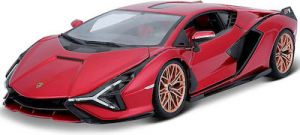 BBURAGO ΑΥΤΟΚΙΝΗΤΑΚΙ LAMBORGHINI SIAN ΓΙΑ 3+ ΕΤΩΝ ΚΟΚΚΙΝΟ
