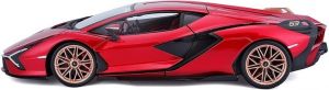 BBURAGO ΑΥΤΟΚΙΝΗΤΑΚΙ LAMBORGHINI SIAN ΓΙΑ 3+ ΕΤΩΝ ΚΟΚΚΙΝΟ