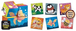 LISCIANI GIOCHI ΕΚΠΑΙΔΕΥΤΙΚΟ ΠΑΙΧΝΙΔΙ MONTESSORI CUBES & LOGIC ΑΠΟ ΞΥΛΟ ΓΙΑ 1-4 ΕΤΩΝ