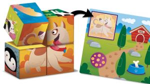 LISCIANI GIOCHI ΕΚΠΑΙΔΕΥΤΙΚΟ ΠΑΙΧΝΙΔΙ MONTESSORI CUBES & LOGIC ΑΠΟ ΞΥΛΟ ΓΙΑ 1-4 ΕΤΩΝ