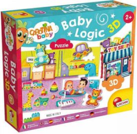ΠΑΙΔΙΚΟ PUZZLE CAROTINA BABY LOGIC 16PCS ΓΙΑ 2+ ΕΤΩΝ LISCIANI GIOCHI