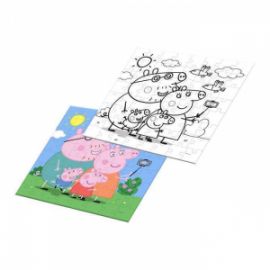  PUZZLE ΚΟΡΝΙΖΑ 64ΤΕΜ 27Χ27ΕΚ PEPPA PIG