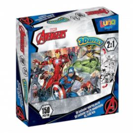  PUZZLE LENTICULAR 150ΤΕΜ AVENGERS 000506191