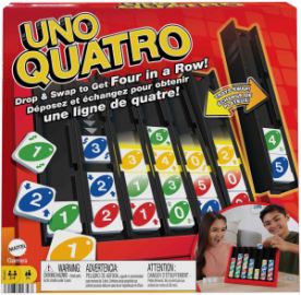 MATTEL ΕΠΙΤΡΑΠΕΖΙΟ ΠΑΙΧΝΙΔΙ 16 UNO QUATRO 