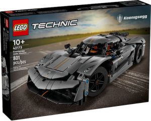 LEGO TECHNIC KOENIGSEGG JESKO ABSOLUT GREY HYPERCAR ΓΙΑ 10+ ΕΤΩΝ 801ΤΜΧ 42173 