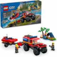 LEGO CITY 4X4 FIRE TRUCK WITH RESCUE BOAT 204918