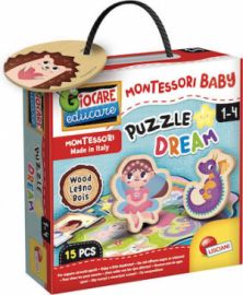 LISCIANI GIOCHI ΕΚΠΑΙΔΕΥΤΙΚΟ ΠΑΙΧΝΙΔΙ MONTESSORI PUZZLE DREAM ΑΠΟ ΞΥΛΟ ΚΩΔ. 96862