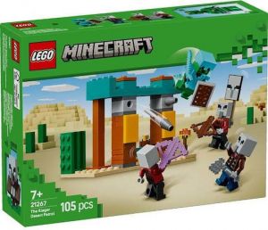 LEGO MINECRAFT THE ILLAGER DESERT PATROL  105ΤΜΧ 21267
