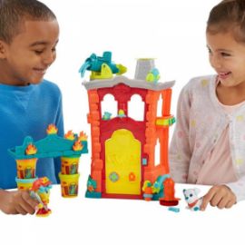 HASBRO PLAY-DOH TOWN FIREHOUSE ΠΥΡΟΣΒΕΣΤΙΚΉ